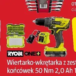 Wiertarko-wkrętarka z zestawem końcówek 50 Nm 2,0 Ah 18 V