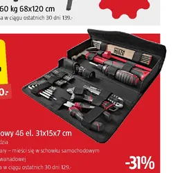 Zestaw narzędziowy 46 el.