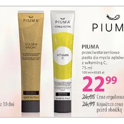 PIUMA przeciwstarzeniowa pasta do mycia zębów