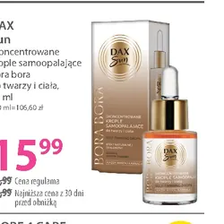 DAX Sun skoncentrowane krople samoopalające bora bora