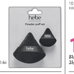 HEBE PROFESSIONAL Powder Puff Set