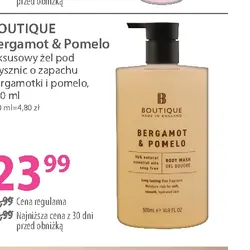 BOUTIQUE Bergamot & Pomelo żel pod prysznic