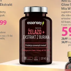 ESSENSEY Żelazo + Ekstrakt Buraka