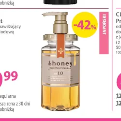 & HONEY Deep Moist intensywnie nawilżający szampon z miodową formułą