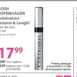 GOSH COPENHAGEN Celebration Volume & Length