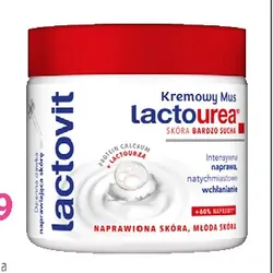 LACTOVIT Lactourea regenerujący mus do ciała