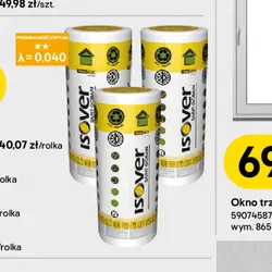 Wełna Isover KT40