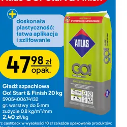 Gładź szpachlowa Go! Start & Finish 20 kg