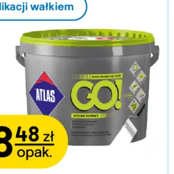 Gotowa gładź szpachlowa Atlas Go! 25 kg