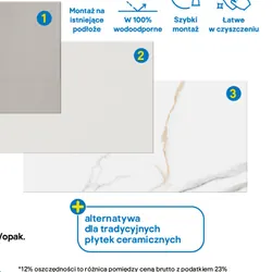 Płyta dekoracyjna Calacata Perla