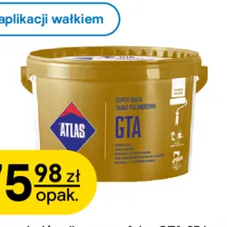 Gotowa gładź polimerowa Atlas GTA 25 kg