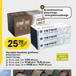 Styropian fasadowy grafitowy