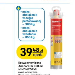 Kotwa chemiczna Anchorstar 300 ml