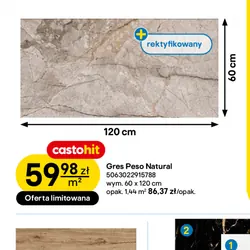 Gres Peso Natural