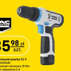 Wiertarkowkrętarka 12 V