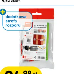 Kołki uniwersalne DuoPower z wkrętami 20 szt.