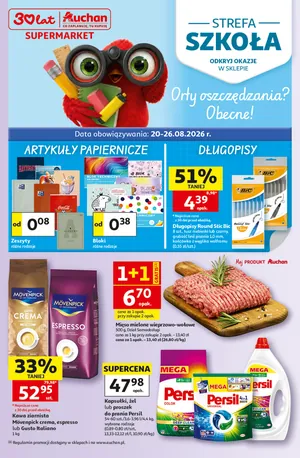 Gazetka 30 Lat Supermarket Auchan