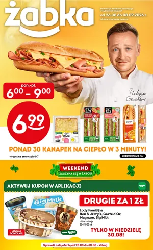 Żabka Polska sp. z o.o. - gazetka-promocyjna-35-36-2026