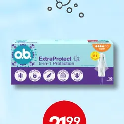 Tampony O.B. Extra Protect