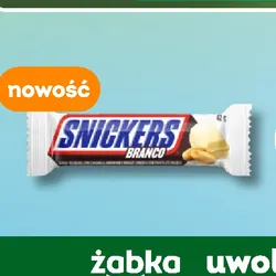 Baton Snickers Branco