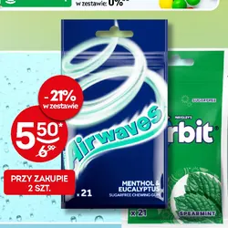 Guma do żucia Airwaves lub Orbit