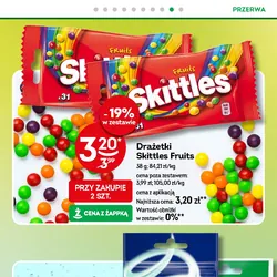 Drażetki Skittles Fruits
