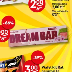 Baton proteinowy Dream Bar Sakura Matcha