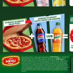 Pizza na wynos + napój 0,5 L: Pepsi lub Mirinda