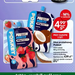 Mus proteinowy Pokket