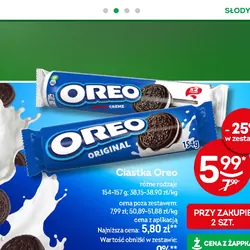 Ciastka Oreo