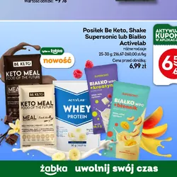 Posiłek Be Keto, Shake Supersonic lub Białko Activelab
