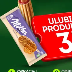Lody Milka lub Oreo na patyku