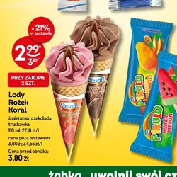 Lody Rożek Koral