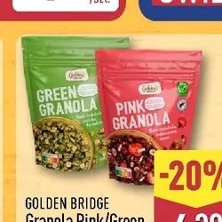 Golden Bridge Granola Pink/Green
