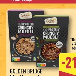 Golden Bridge Musli crunchy proteinowe