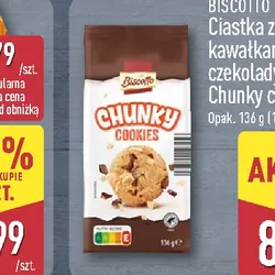 Biscotto Ciastka z kawałkami czekolady Chunky cookies
