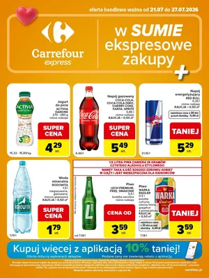Gazetka Express w SUMIE ekspresowe zakupy