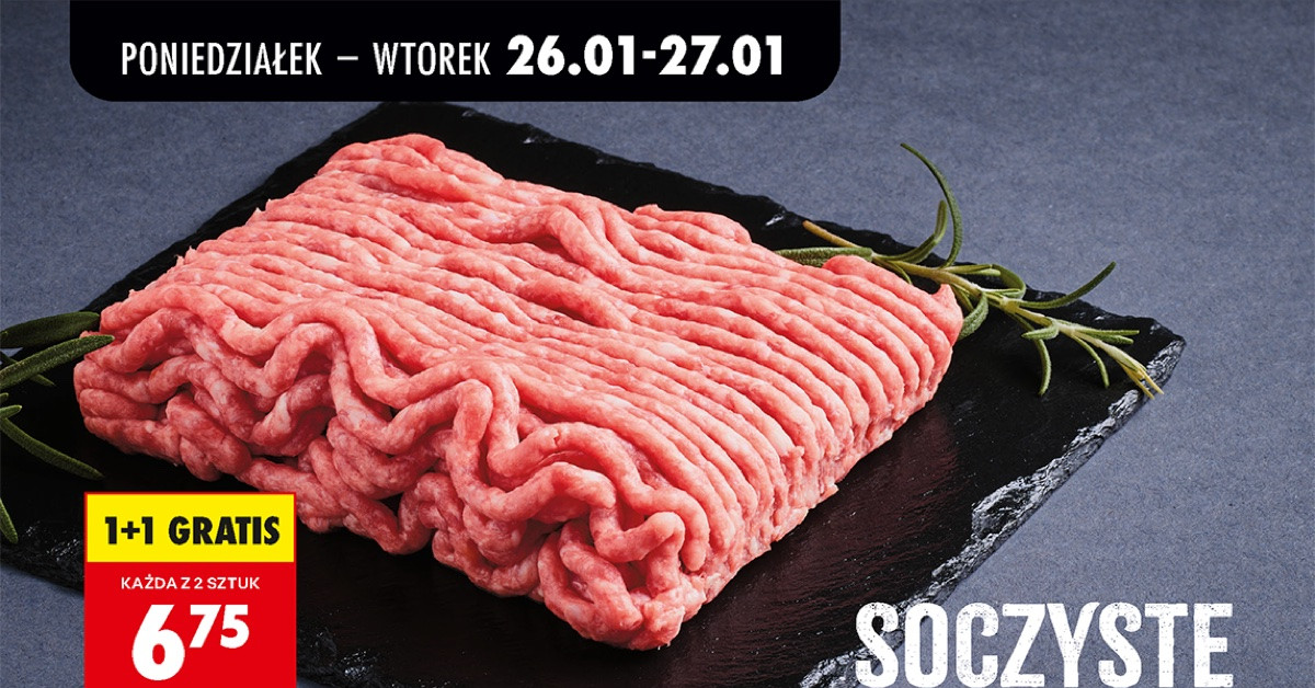 Mięso mielone za pół ceny w Biedronce? Sprawdź, jak zrobić zapasy i oszczędzić fortunę