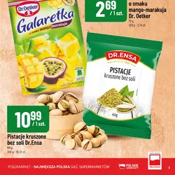 Pistacje kruszone bez soli Dr.Ensa