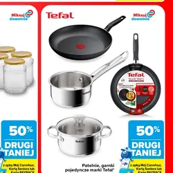 Patelnie, garnki pojedyncze marki Tefal