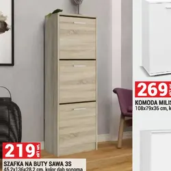 SZAFKA NA BUTY SAWA 3S