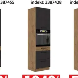 Szafka 60DPS-210 3S 1F