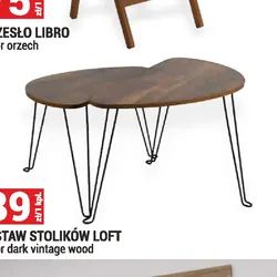 ZESTAW STOLIKÓW LOFT