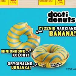 Donut Minionki z nadzieniem bananowym