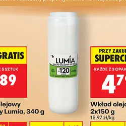 Wkład olejowy do zniczy Lumia