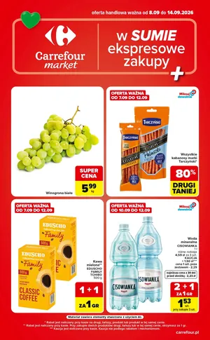 Gazetka Market w SUMIE ekspresowe zakupy