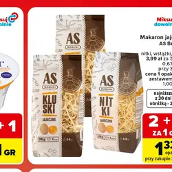 Makaron jajeczny AS Babuni