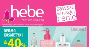 Nowa gazetka Hebe (18.04–03.05): 7 promocji, które warto poznać zanim zrobisz zakupy!