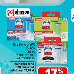 Krążki do WC DUCK