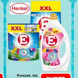 Proszek, żel, kapsułki do prania E
